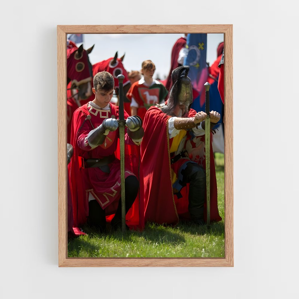 Poster Championnat des Chevaliers – affiche Buhurt (vue 4)
